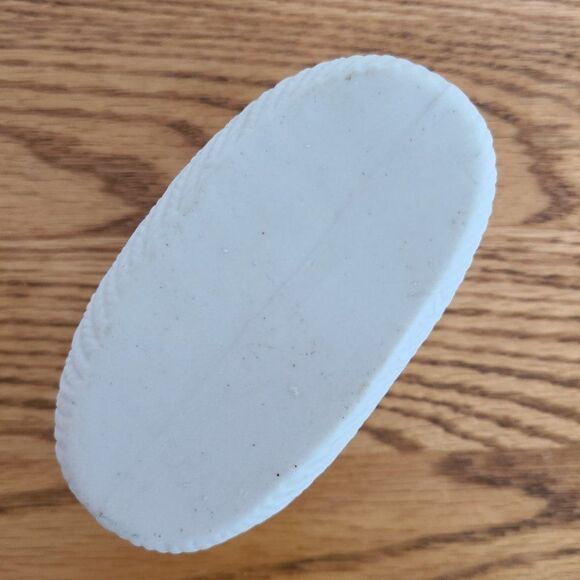 Vintage Bisque Porcelain Ceramic Baby Bootie Mini Planter Trinket Container - Picture 12 of 15